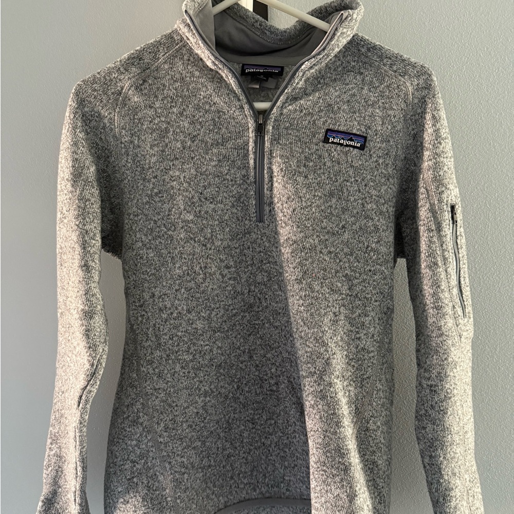 Patagonia Gray Women’s Better Sweater Fleece Half Zip